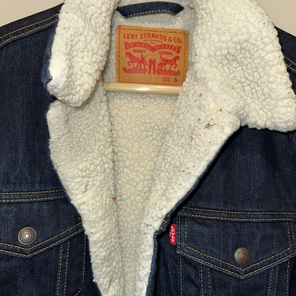 Levi's Blue Denim Jacket Lightweight & Shirt Jack… - image 2